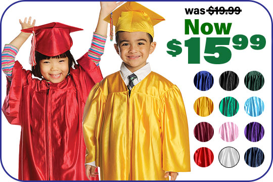 Shiny Cap, Gown & 2025 Tassel Charm Set
