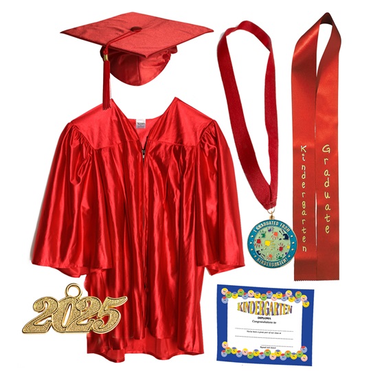 Kindergarten Graduation Award Set Shiny Little Graduates