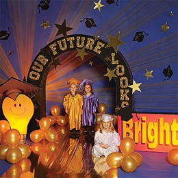 Our Future Looks Bright Graduation Prop Set