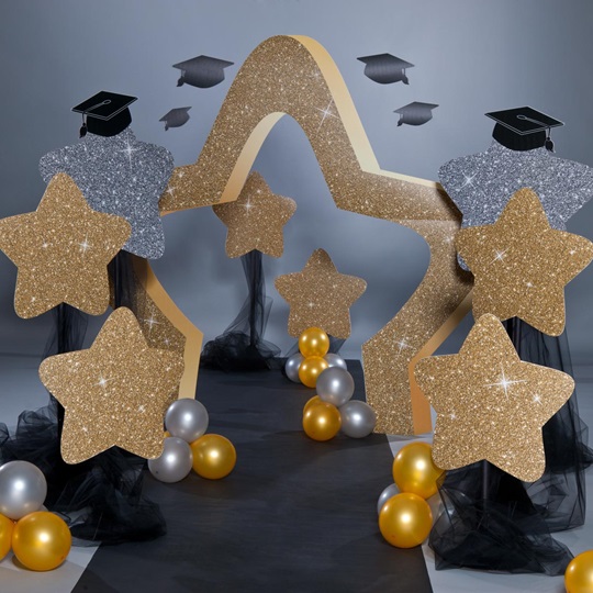 Sparkle Stars Props Little Graduates