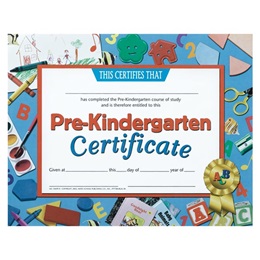 Pre-Kindergarten Certificate