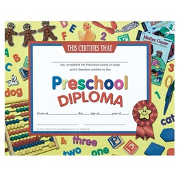 Preschool Diploma - Books