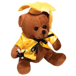 Graduation Bear - Gold