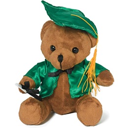 Graduation Bear - Green