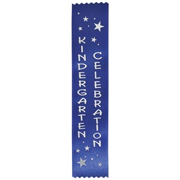 Blue Kindergarten Celebration Ribbon - Ribbons