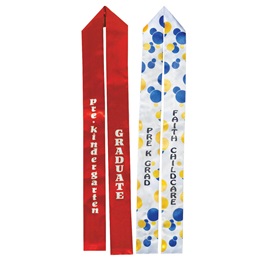 Full-color Custom Graduation Sash