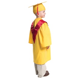 Kid's Graduation Hood - Solid Color