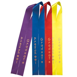 Preschool Child's Graduation Sash