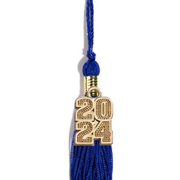 Kids Graduation Tassel with Brass 2024 Charm