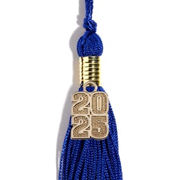 Kids Graduation Tassel with Brass 2024 Charm